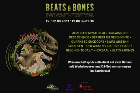 Beats & Bones Podcast Festival am 22. September 2023