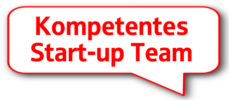 Kompetentes Start-up Team