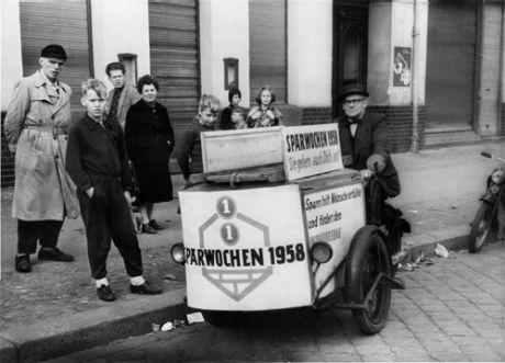 1958 Sparkasse der Stadt Berlin Sparwochen in Berlin Ost