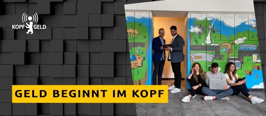 Finanzen für junge Leute: In dieser Episode von KopfGeld, dem Podcast der Berliner Sparkasse, dreht sich alles um den „Klub zur hohen Kante“.