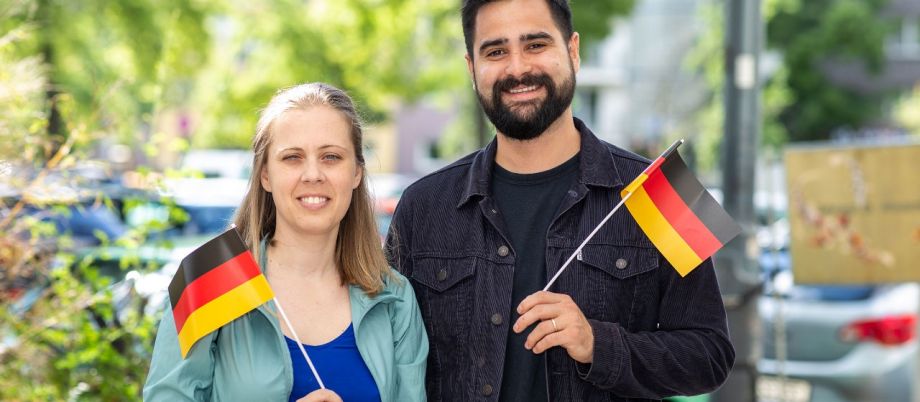 Maria and Jorge have chosen Berlin as their home. The expats feel at home here