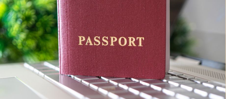 Passport to identification when registering