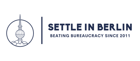 Logo of the expat blog "Settle in Berlin"