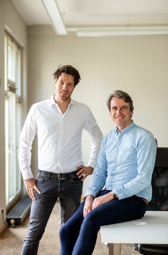 Clemens Pompey und Christian Peters haben gemeinsam das start-up The Impact Farm gegründet.