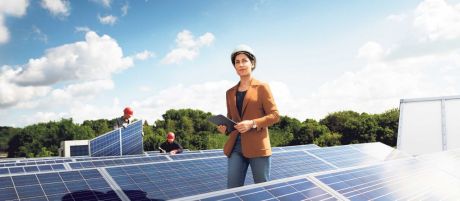 Ratgeber nachhaltig investieren - Photovoltaik für Unternehmen